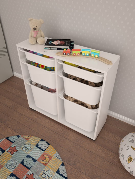 Hanah Home Armario Multiusos Carla - Blanco Hanah Home Armario Multiusos Carla - Blanco